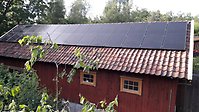 Solceller på tak